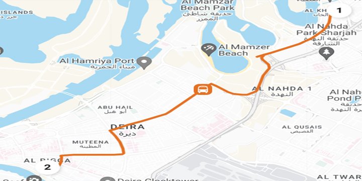 E303 Bus Routes by Maps