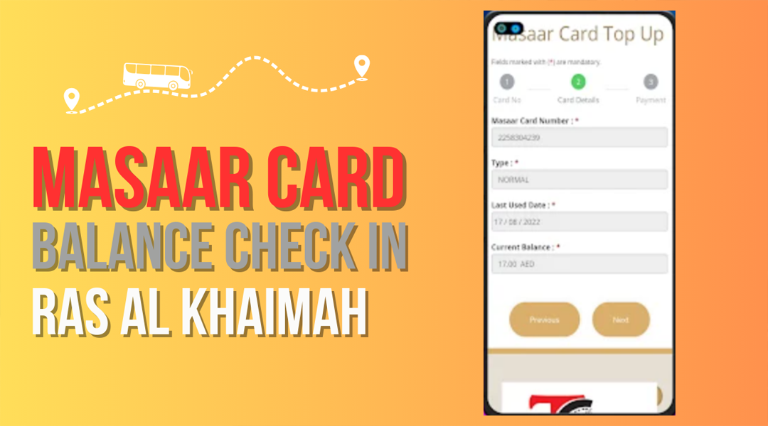 Masaar Card Balance Check in Ras Al Khaimah