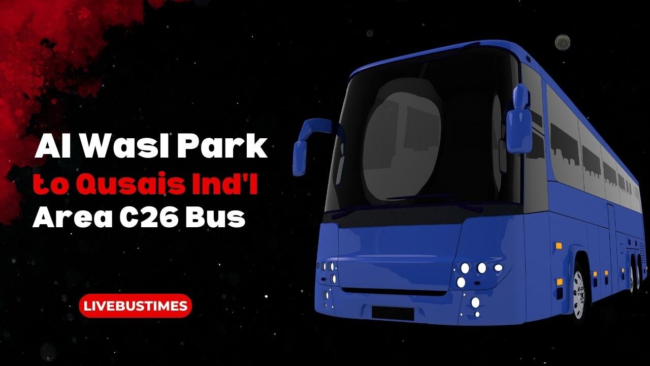 Al Wasl Park to Qusais Ind'l Area Bus Timings