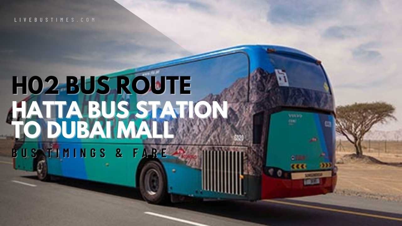 H02 Bus Route | Hatta Bus Station to Dubai Mall