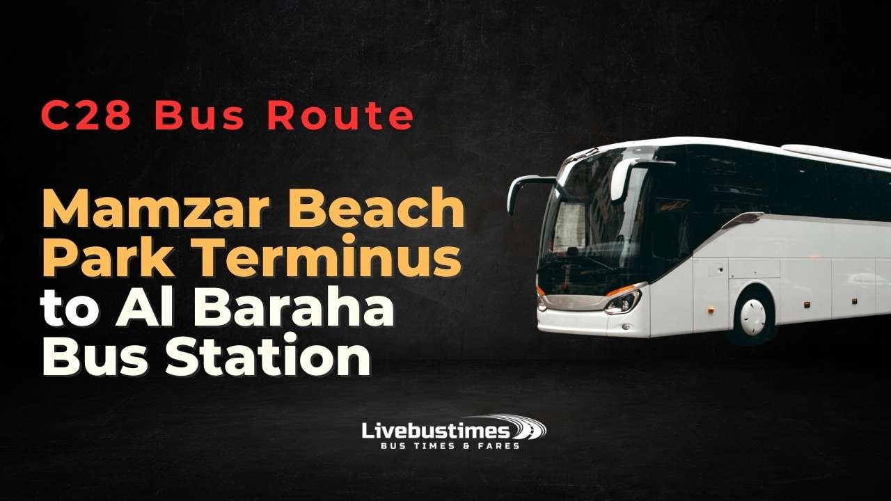 Mamzar Beach Park Terminus to Al Baraha Bus Station